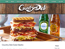 Tablet Screenshot of countrydeliobx.com